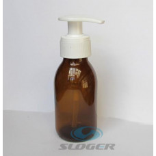 Liekovka 100 ml sklo ŠIR+dávkovacia pumpička