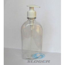 Balík 26ks - Fľaška transparent 400 ml+dávkovač