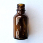 Liekovka - Fľaška 30 ml sklo hnedá bez uzáveru