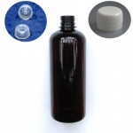 Liekovka 500 ml plast hnedý+uzáver+kvapátko