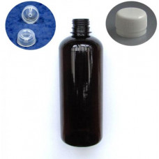 Liekovka 500 ml plast hnedý+uzáver+kvapátko
