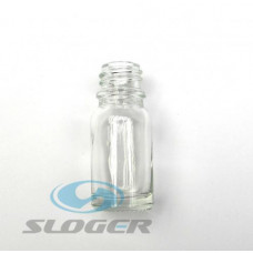 Liekovka - Fľaška 10 ml sklo číra bez uzáveru.