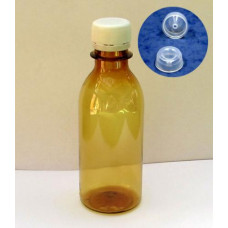 Liekovka 200 ml plast+uzáver Klasik biely+kvapát*
