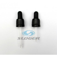 Uzáver s pipetkou pre liekovku 30ml čierny